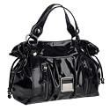 J by Jasper Conran-Black patent 'Gemma' tote bag
