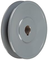 TB Woods BK4558 FHP Bored-to-size V-Belt Sheave, B Belt Section, 1 Groove, 5/8