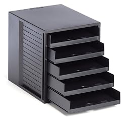 HAN 1401-13 B�roboxen offen 275x330x320mm schwarz Polystyrol