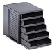 HAN 1401-13 B�roboxen offen 275x330x320mm schwarz Polystyrol