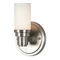 Brushed Steel Modern Sconce