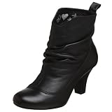  : Steve Madden Women's Betsey Low Shafted Boot,Black Leather,6.5 M US