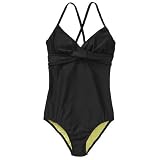 Athleta Solid Bra Cup Swim Suit
