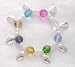 Pack of 4 Multi-Colored Religious Bracelets with Heavenly Virtue Charms 7"
