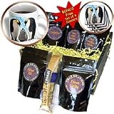 Birds - Emperor Penguin Family - Coffee Gift Baskets - Coffee Gift Basket