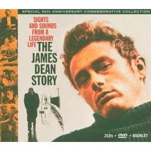 The James Dean Story [CDs and DVD] [Box Set] by Steve Allen, Larry Coleman, Gigi Perreau, Leonard Rosenman, and Leith Stevens (Audio CD - 2005) - Box set