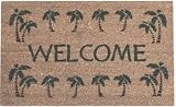 Florida Marketplace Palm Border Outdoor Mat