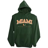 Cadre Athletic Miami Hurricanes Embroidered Hooded Sweatshirt