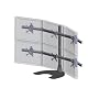 Ergotech Hex 3 Over 3 LCD Monitor Desk Stand (100-D28-B33)