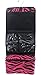 Hot Pink & Black Zebra Print Hanging Travel Cosmetic Case