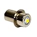 HQRP High Power Upgrade Bulb 3W LED 180LM 6-24V Compatible with Hitachi 318767 UB18D UB18DAL Flashlight