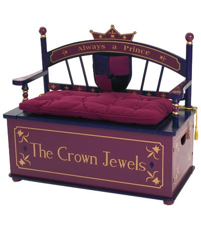 41K6YVtl UL Levels of Discovery Prince Toy Box Bench