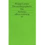 Der autobiographische Pakt (edition suhrkamp)