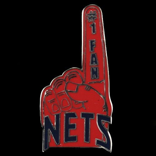 New Jersey Nets #1 Fan Pin