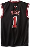 NBA Chicago Bulls Derrick Rose Alternate Replica Jersey Black