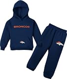 Denver Broncos Kid's 4-7 Fleece Hoodie and Pant Set