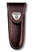 Sports : VICTORINOX Lederetui, Velcro-Verschluss, geblockt
