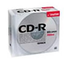 Imation  CDR 700MB シルバーブランドレーベル スリムケース入り10枚パック CDR80BSBx10P