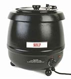 Excellanté 10.50-Quart Stainless Steel Soup Warmer, Silver