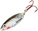 Northland Buck-Shot Rattle Jig'N Spoons Size: 1/4 oz. (BRS4); Color: Silver Shiner (11)
