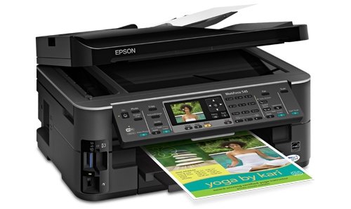 More of Epson WorkForce 545 Wireless All-in-One Color Inkjet Printer, Copier, Scanner, Fax (C11CB88201),best color printer,best color printers,best colour inkjet printer