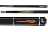 Dufferin Midnight Black Pool Cue with Antique Maple Drop Points (DC5)
