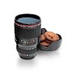 Mug Objectif avec Couvercle Homade Noir