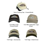 St. Croix Caps Style: Twill logo - khaki/moss (CTKM)