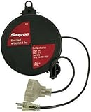 Snap-on 92175 Composite Cord Reel with Clear Lighted T-Tap and 30' of 16/3 SJTW Cord