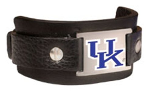 University of Kentucky Wildcats Leather Cuff Bracelet