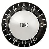 Gibson Gear PRMK-010 Top Hat Style Metal Insert, Black with Silver