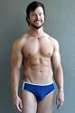 Pistol Pete Rugby Swimsuit - Navy