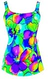 Formosa One Piece Plus Size Sarong Front Swimsuit by Longitude - Plus Size Swimwear Plus Size Swimsuits