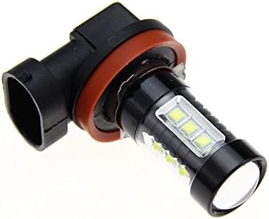 HYZHAUTO 2x OSRAM 80W High Power H11 H8 760Lm 6000K 16-SMD Led Fog Lights Bulbs Super Bright White Car Signal Reverse Light Bulb