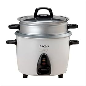 Aroma ARC-730-1NG 10-Cup Pot Style Dry Rice Cooker and Steamer
