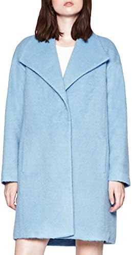 CitySky Women's Slim Fit Holiday break Long Sleeve Outerwear Wool Coats