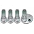BT Studio 1500 - DECT Cordless Phone - With Digital Answer Machine - Quad Pack - Silver