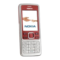 Nokia 6300 red (EDGE, Bluetooth, Kamera mit 2 MP, Musik-Player, Stereo-UKW-Radio, Organizer) Handy ohne Branding