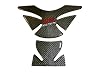 Carbon Fiber Motorcycle Tank Protector Pad for Suzuki GSX-R