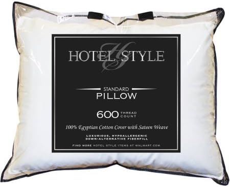 Hypoallergenic, 100% Egyptian Cotton Standard Pillow 30801WM