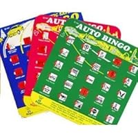 Travel Auto Roadtrip Bingo Vacation Game Family I SPY Set of 3
