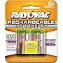 Rayovac High Energy NM714-2 Rechargeable C Batteries