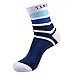 Deer Mum Men's Stripe Sports Ankle Socks