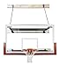 First Team SuperMount 68 Victory Wall-Mounted Basketball Hoop with 72 Inch Glass Backboard