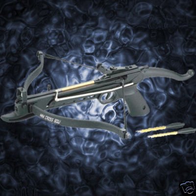 High Velocity Self Cocking 80lb Pistol Crossbow