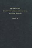 Mitteilungen des Deutschen Arch�ologischen Instituts. Athenische Abteilung: Mitteilungen des Deutschen Arch�ologischen Instituts, athenische Abteilung: Bd 118 - George Rethemiotakis