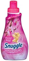 Snuggle Exhilarations, 3x Concentrate Fabric Softener, Wild Orchid & Vanilla Kiss, 32-Loads (Pack of 9)