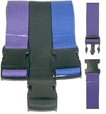 8 foot Pinch Buckle Cotton Yoga Strap