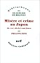 Mis�re et crime au Japon du XVIIe si�cle � nos jours