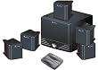 Kinyo R-655U 5.1 Computer Speakers (6-Speaker, Black)